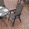 Flash Furniture Paladin Brown Outdoor Folding Patio Sling Chair, 2PK 2-TLH-SC-044-BR-GG - alternate 6